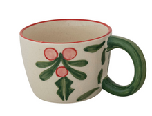 Load image into Gallery viewer, Hand-Painted Stoneware Mug