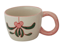 Load image into Gallery viewer, Hand-Painted Stoneware Mug