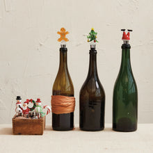 Load image into Gallery viewer, Hand-Painted Glass Wine Stopper