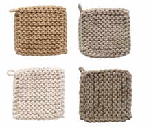 Load image into Gallery viewer, Crocheted Pot Holder