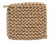 Load image into Gallery viewer, Crocheted Pot Holder