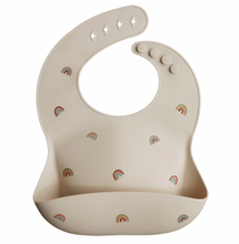 Load image into Gallery viewer, Silicone Baby Bib