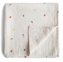 Load image into Gallery viewer, Cotton Muslin Swaddle Blanket