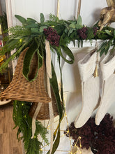 Load image into Gallery viewer, 11&quot; Natural Wicker Bell
