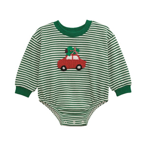 Christmas Car Sweatshirt Bubble