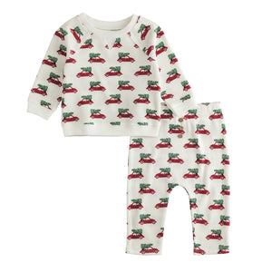 Christmas Car Two Piece Set