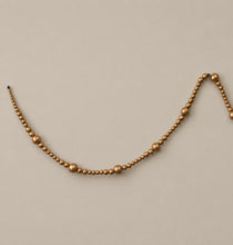 Load image into Gallery viewer, Gold Wood Beads Garland
