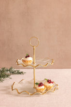 Load image into Gallery viewer, Gold Edge Tiered Server
