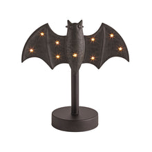 Load image into Gallery viewer, Small Twinkle Bat Candlestick with LED lights
