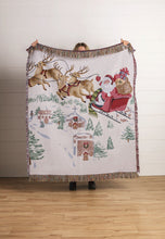 Load image into Gallery viewer, Classic Christmas Jacquard Blanket
