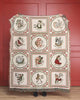 12 Days Of Christmas Blanket