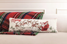 Load image into Gallery viewer, Santa Scene Long Pillow
