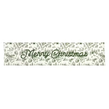 Load image into Gallery viewer, Green Toile Table Runner
