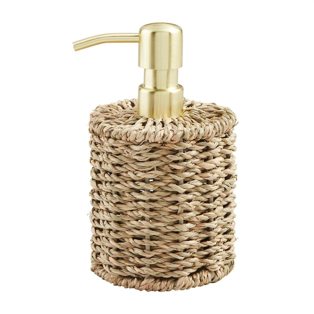 Brown Woven Soap Pump