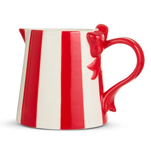 Load image into Gallery viewer, Striped Bow Pitcher
