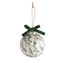 Load image into Gallery viewer, Christmas Toile Ornament
