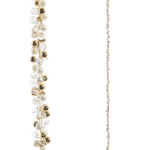 Pearl + Gold Beaded Garland