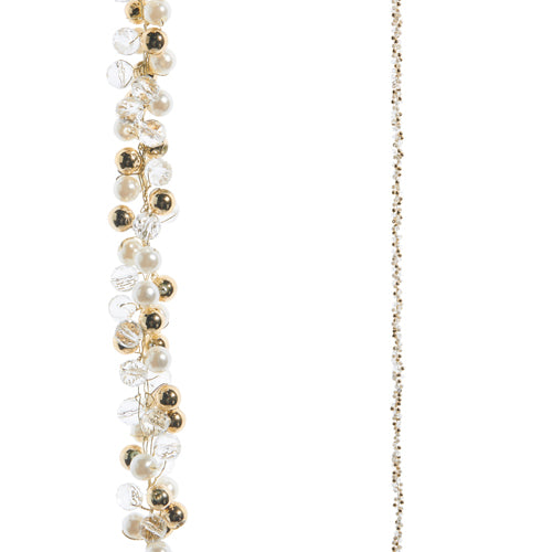 Pearl + Gold Beaded Garland