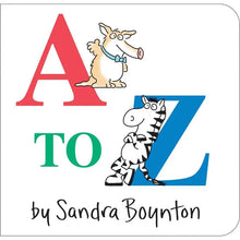 Load image into Gallery viewer, A To Z By Sandra Boynton
