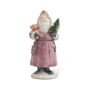 Vintage Resin Santa