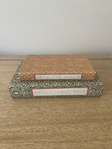 Christmas Book Boxes