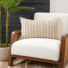 Load image into Gallery viewer, Stitched Stripe Pillow
