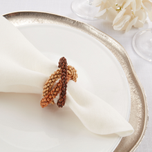 Load image into Gallery viewer, Beaded Interlock Napkin Ring
