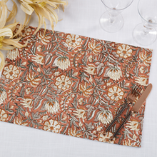 Load image into Gallery viewer, Block Print Placemat
