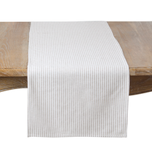 Load image into Gallery viewer, Striped Linen Table Runner
