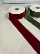 Load image into Gallery viewer, Burgundy Vintage Velvet Ribbon
