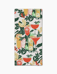 Geometry Bar Towel Summer Refrreshments