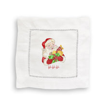 Load image into Gallery viewer, Holiday Linen Cocktail Napkin
