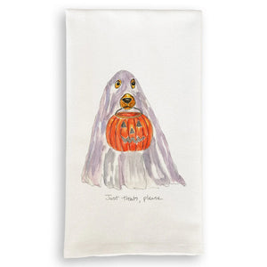 "Just Treats Please" Tea Towel