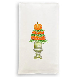 Pumpkin Topiary Dish Towel