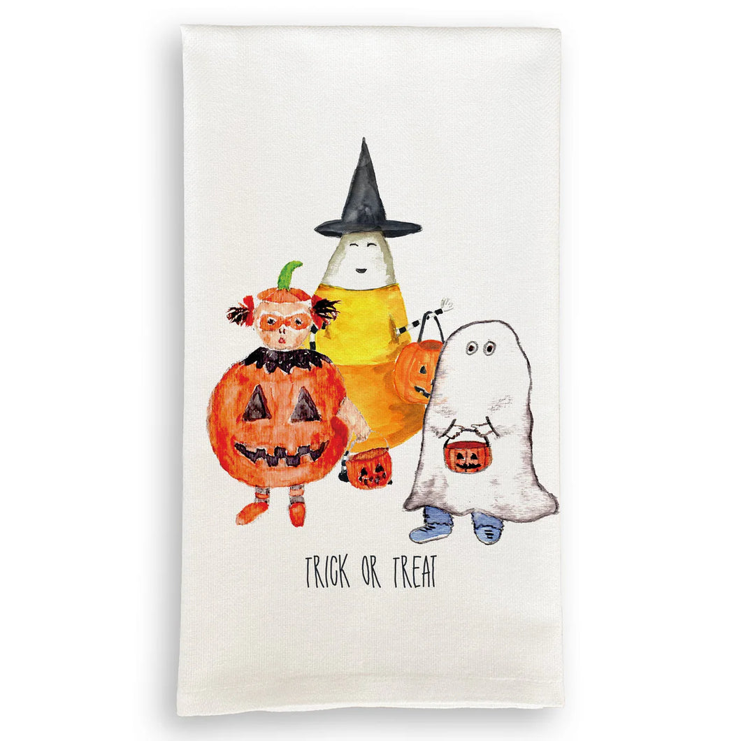 Halloween Gang Dish Towel