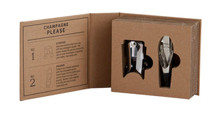 Champagne Stopper Book Box
