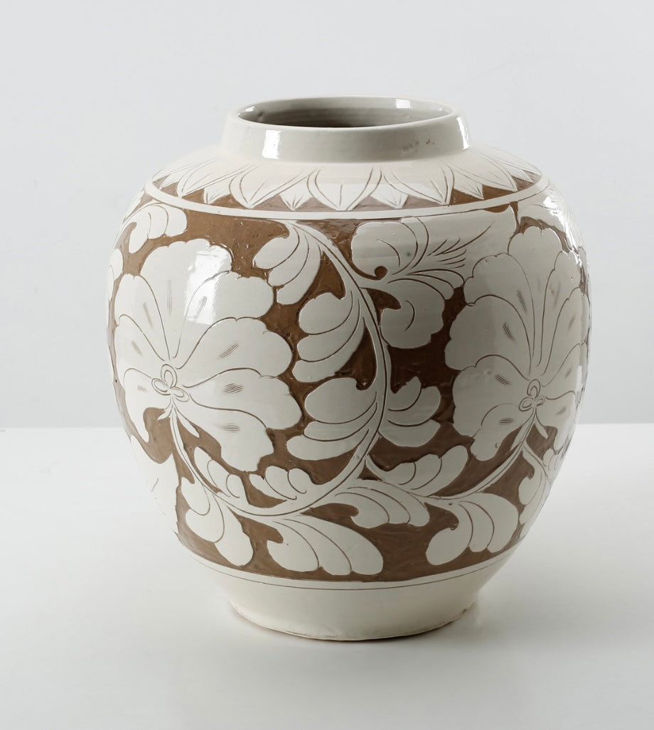 Amalfi Doble Glazed Apple-Shaped Vase
