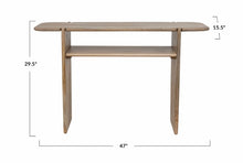 Load image into Gallery viewer, Mango Wood Console-CDC
