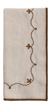 Load image into Gallery viewer, Cotton Napkins with Floral Embroidery Set of 4
