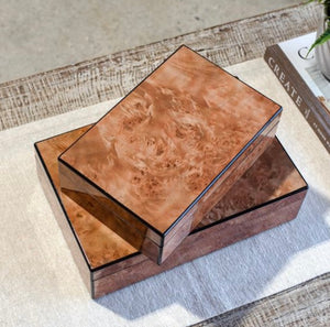 Burlwood  Grain Boxes