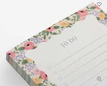 Load image into Gallery viewer, Rosa Checklist Notepad
