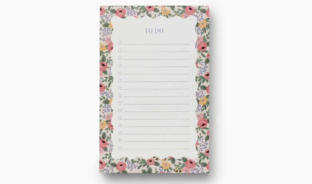 Rosa Checklist Notepad