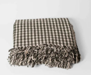 Gingham Cotton Tablecloth