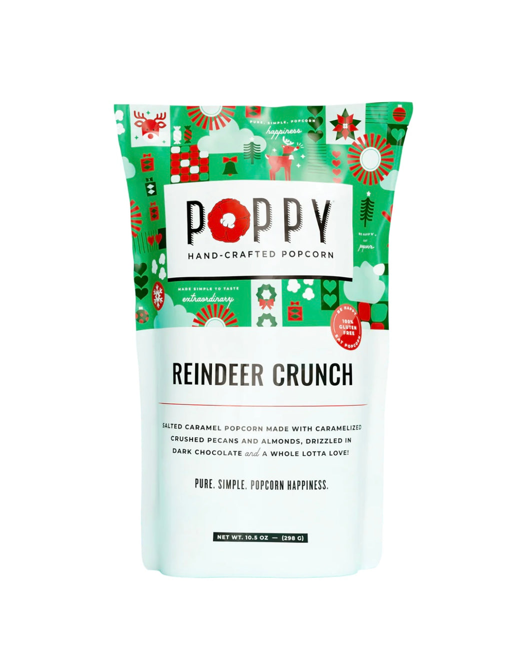 Poppy Reindeer Crunch Popcorn
