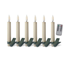 Load image into Gallery viewer, Glittered LED Clip Candle Set
