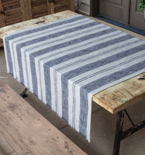 Load image into Gallery viewer, Cornflower Striped Blanket

