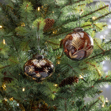 Load image into Gallery viewer, Cocoa Etched Ornament
