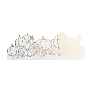 Harvest Table Centerpiece Color-Your-Own