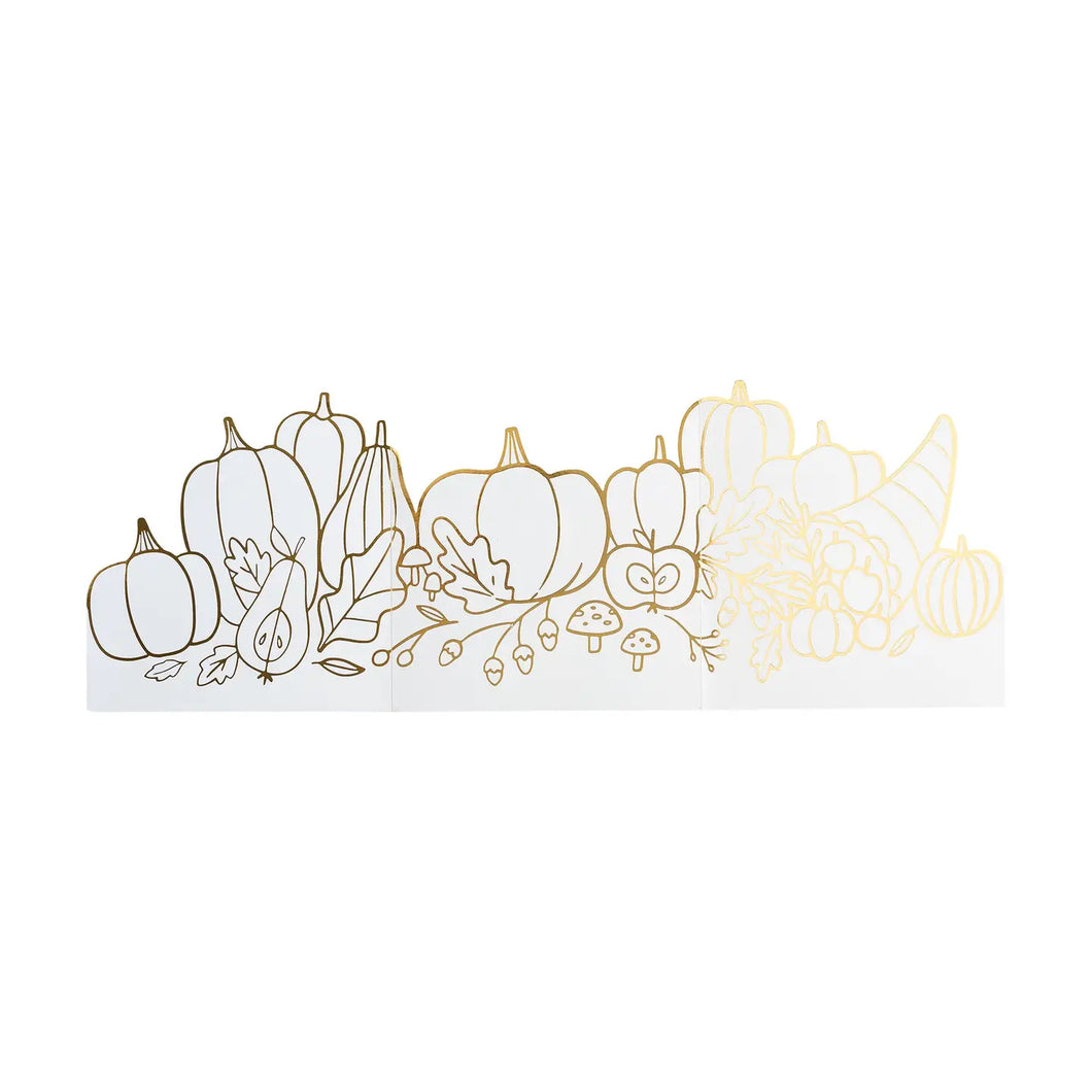 Harvest Table Centerpiece Color-Your-Own