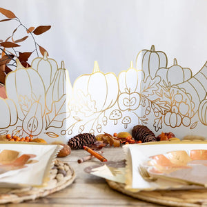 Harvest Table Centerpiece Color-Your-Own